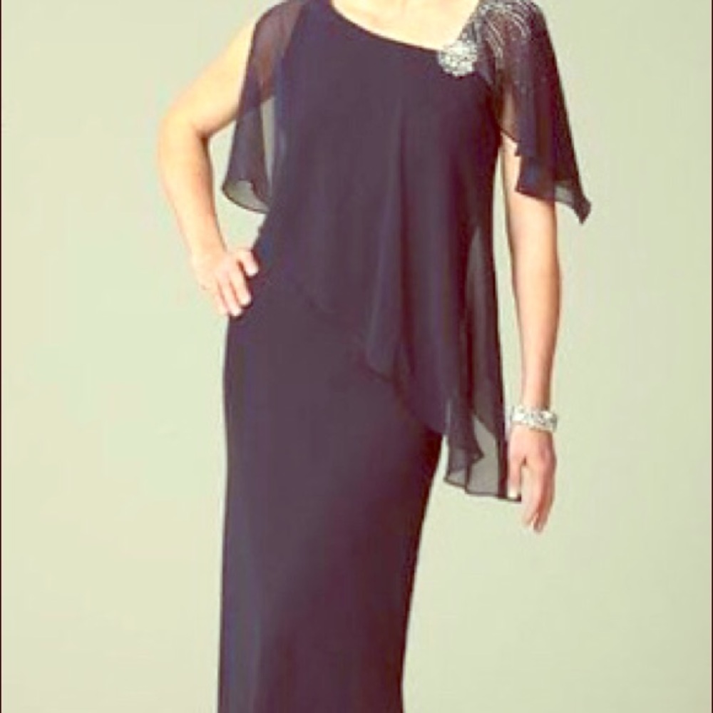 PROM DRESS  - MOTHER OF BRIDE GROOM long Maxi gown.
